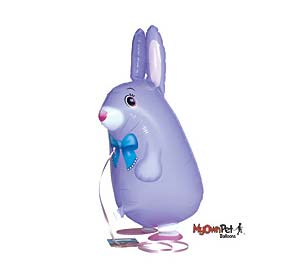 purple bunny balloons