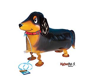 dachschund dog balloons