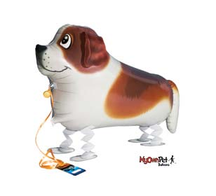 st. bernard dog balloons